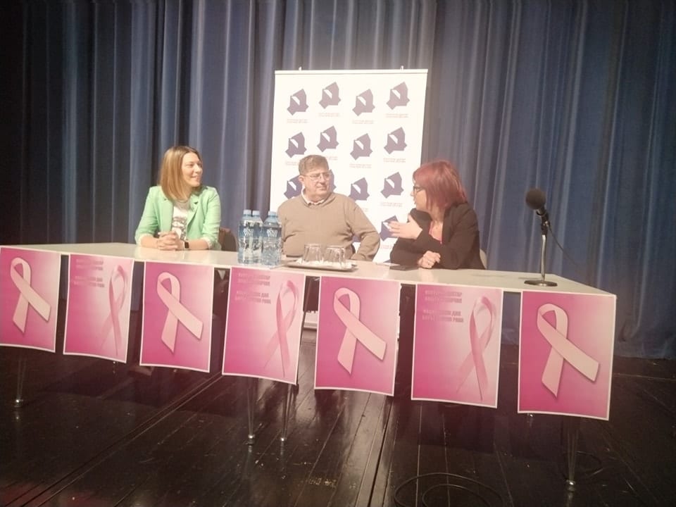 Prof. dr Nataša Prvulović Bunović, doc. dr Ivana Kolarov Bjelobrk, spec. internista onkolog i dr Aleksandar Plzak spec. hirurgije